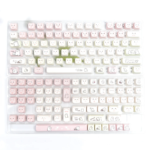 Kawaii Lazy Cat Pastel Mao Profile Keycaps (140 Keys) - Limited Edition - Image 5