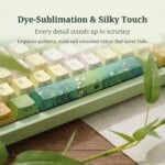 Kawaii Matcha Green Tea Cherry Profile Keycaps (120 Keys) - Image 7
