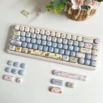 Kawaii Pastel Party Mog Profile Keycaps (135 Keys) - Special Edition - Image 7