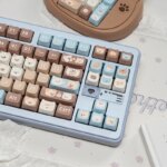 Kawaii Pastel Cats Dessert Mao Profile Keycaps (130 Keys) - Image 3